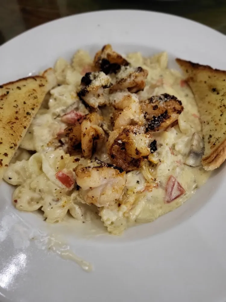 Blackened Shrimp Pasta