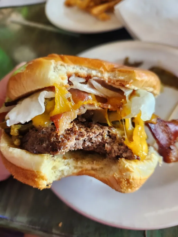 Jalepeno Bacon Cheddar Burger